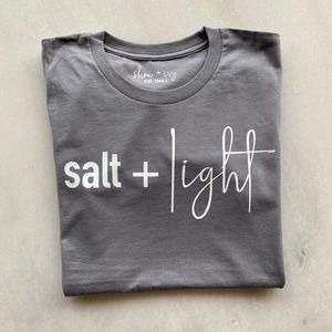 Salt + Light Tee